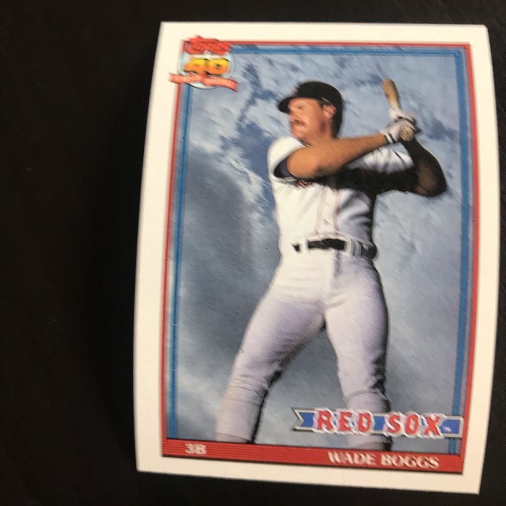 Wade Boggs Baseball card